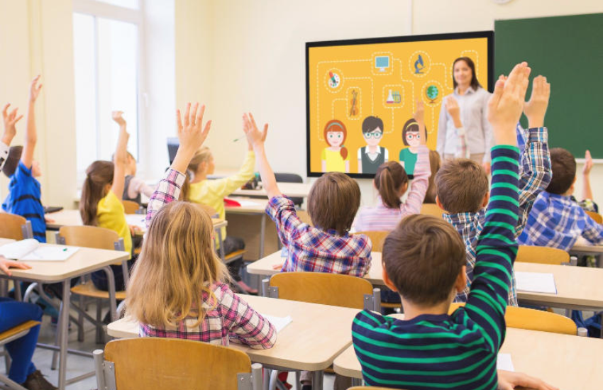 Monitores interactivos para colegios